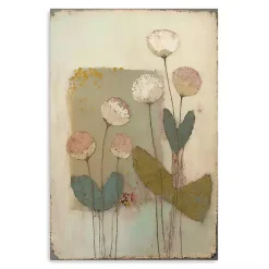 Kirklands Home Blushcup Floral Encaustic Canvas Art Print Multi Best