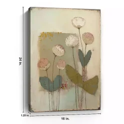 Kirklands Home Blushcup Floral Encaustic Canvas Art Print Multi Best