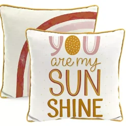 Kirklands Home Boho You Are My Sunshine Outdoor Pillow Sale