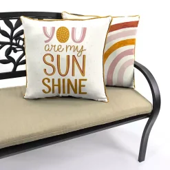 Kirklands Home Boho You Are My Sunshine Outdoor Pillow Sale