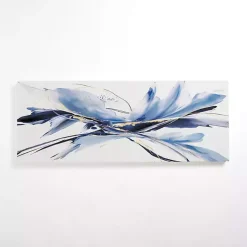 Kirklands Home Bold Blues Abstract Canvas Art Print Best