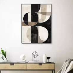 Kirklands Home Bold Geometry II Framed Canvas Art Print Sale