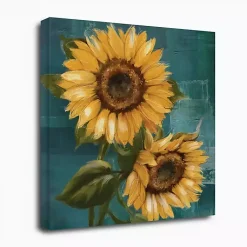 Kirklands Home Bold Sunflowers Canvas Art Print, 30x30 in.
