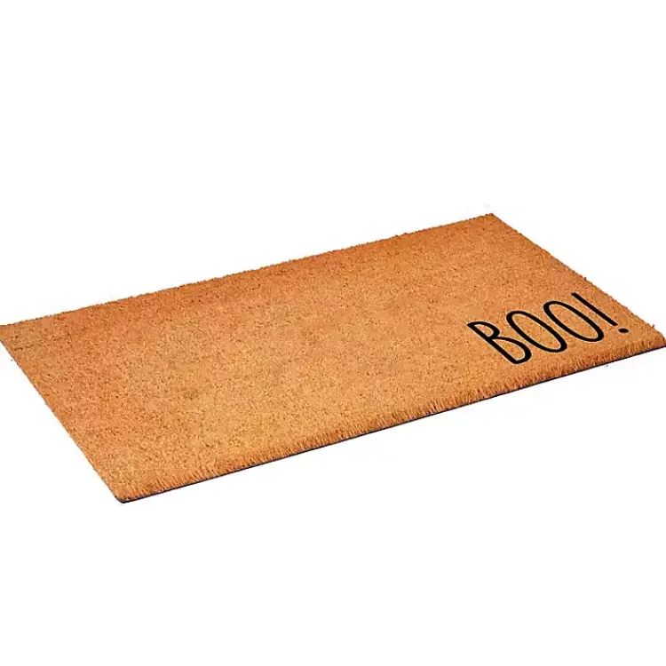 Halloween>Kirklands Home Boo Halloween Doormat Brown