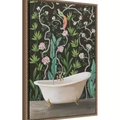 Kirklands Home Botanical Bath II Canvas Art Print Clearance
