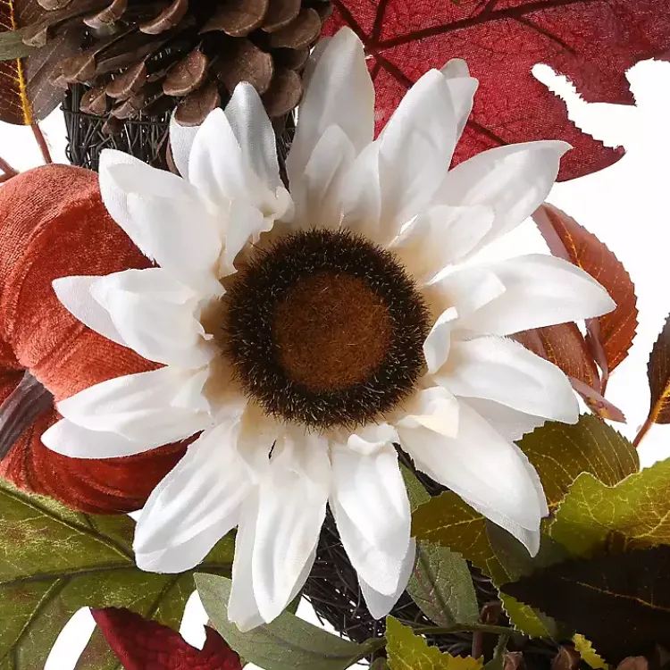 Wreaths>Kirklands Home Bountiful Sunflowers Autumn Blend Wreath Multi