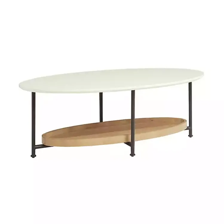 Kirklands Home Bowie Wood and Metal Coffee Table Hot