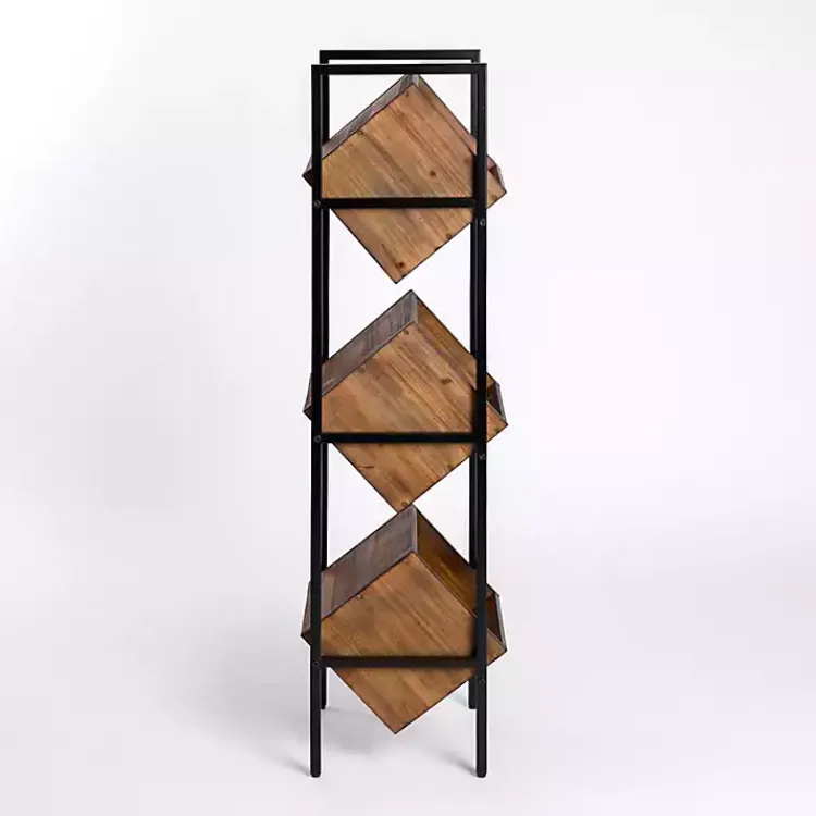 Kirklands Home 3-Box Standing Storage Rack Hot