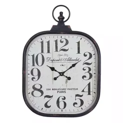 Kirklands Home Brady Rustic Metal Wall Clock Hot