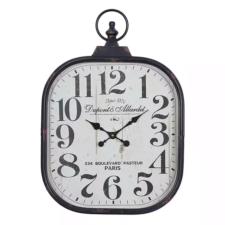 Kirklands Home Brady Rustic Metal Wall Clock Hot