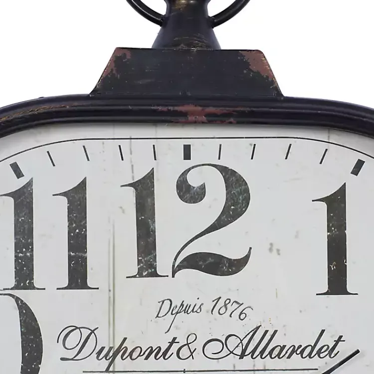 Kirklands Home Brady Rustic Metal Wall Clock Hot
