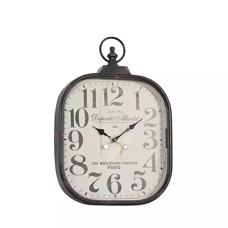 Kirklands Home Brady Rustic Metal Wall Clock Hot