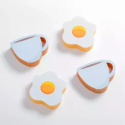 Kirklands Home Breakfast Sponges, Set of 4 Discount