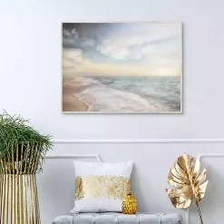 Kirklands Home Breathe Out Beach Framed Canvas Art Print Online
