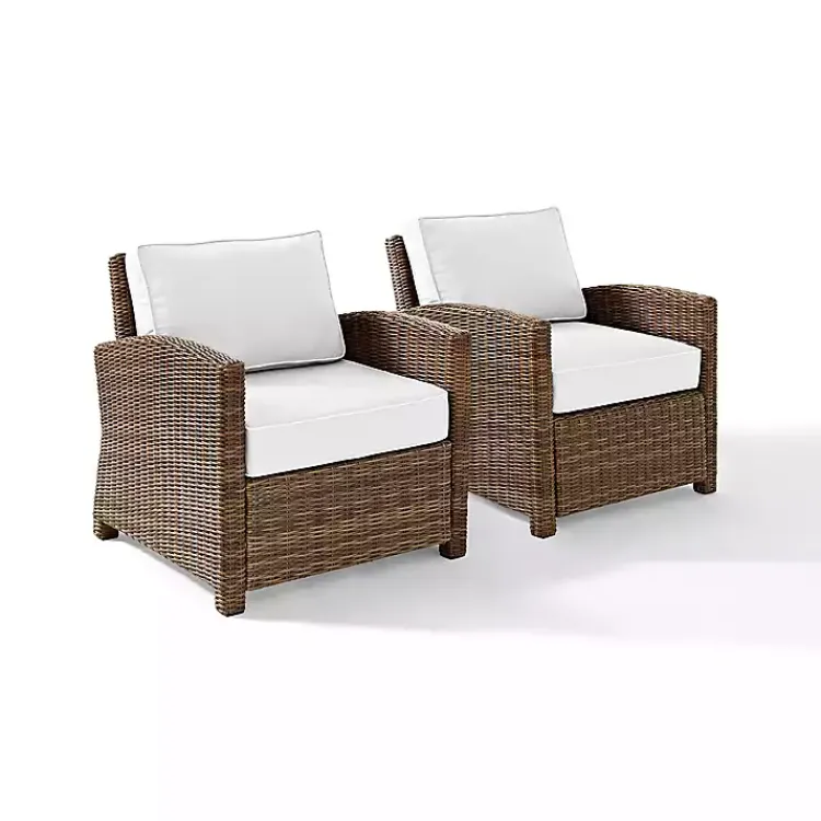 Kirklands Home Bren 2-pc. Chair Set with Sunbrella Cushions Brown Sale