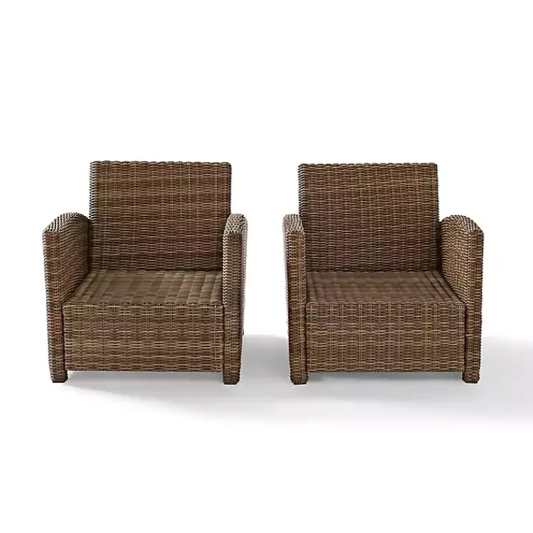 Kirklands Home Bren 2-pc. Chair Set with Sunbrella Cushions Brown Sale