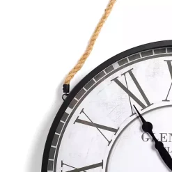 Kirklands Home Brennan Rope Hanger Wall Clock Sale