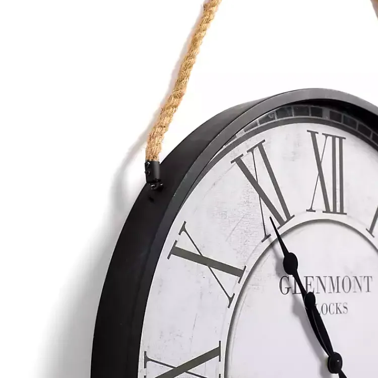 Kirklands Home Brennan Rope Hanger Wall Clock Sale