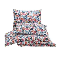 Kirklands Home Bright Blossom 3-pc. Full/Queen Quilt Set Multi Hot