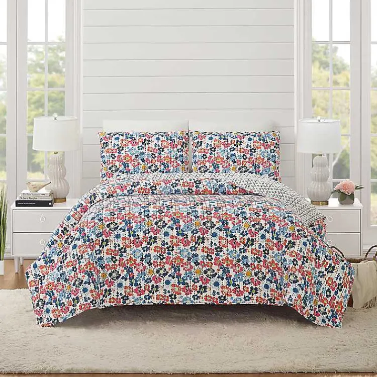 Kirklands Home Bright Blossom 2-pc. Twin XL Quilt Set Multi