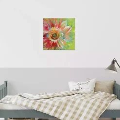 Kirklands Home Bright Sunburst Canvas Art Print Multi New