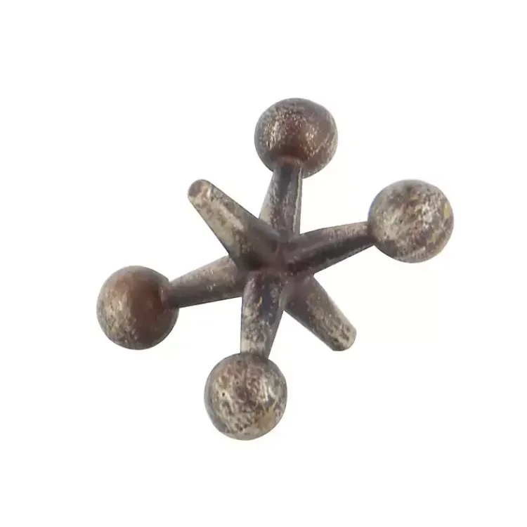 Statues & Figurines>Kirklands Home Bronze Antique Jacks 3-pc. Figurine Set