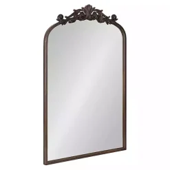 Kirklands Home Bronze Arendahl Arched Mirror, 19x31 in. Brown Hot