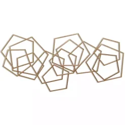 Kirklands Home Bronze Astraga Pentagon Plaque Brown Sale