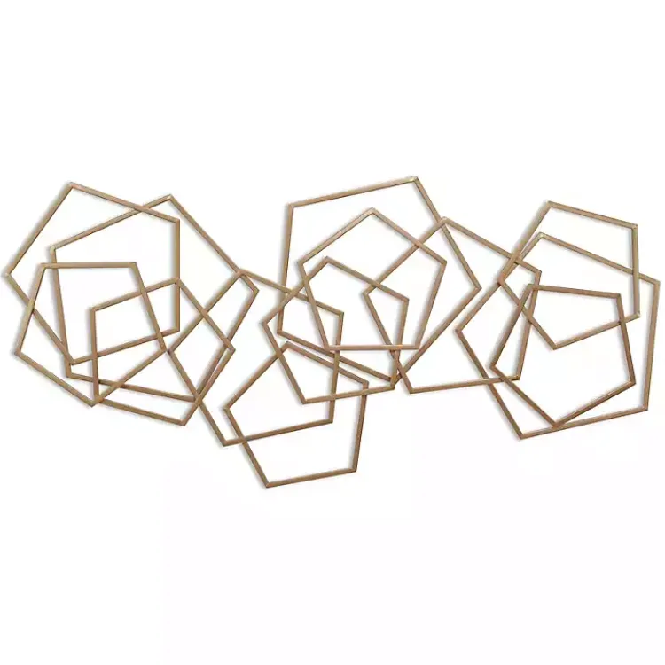 Kirklands Home Bronze Astraga Pentagon Plaque Brown Sale