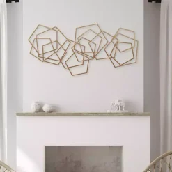 Kirklands Home Bronze Astraga Pentagon Plaque Brown Sale