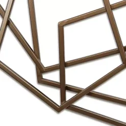 Kirklands Home Bronze Astraga Pentagon Plaque Brown Sale