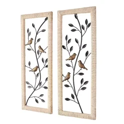 Kirklands Home Bronze Bird and Branch Wall Plaques, Set of 2 Hot