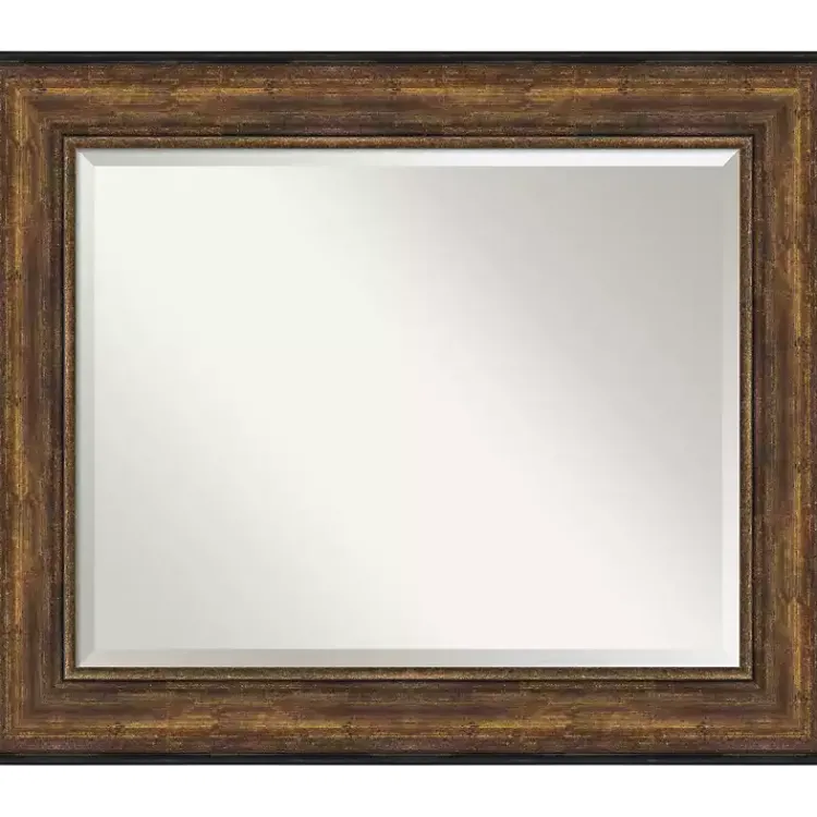 Kirklands Home Bronze Frame Beveled Mirror, 35.5x29.5 in. Discount