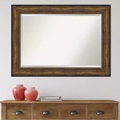 Kirklands Home Bronze Frame Beveled Mirror, 43.5x31.5 in. Discount
