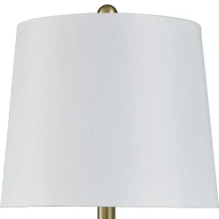 Kirklands Home Bronze Hammered Table Lamp White Sale
