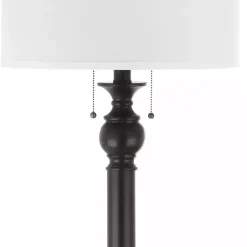 Kirklands Home Bronze Jessie Floor Lamp Ivory Outlet