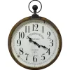 Kirklands Home Bronze Kensington Station Pocket Wall Clock Outlet