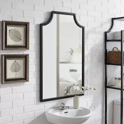 Kirklands Home Bronze Metal Abigail Mirror Brown New