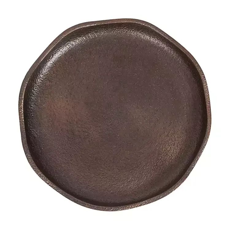 Kirklands Home Bronze Metal Alicia Accent Table Brown Best