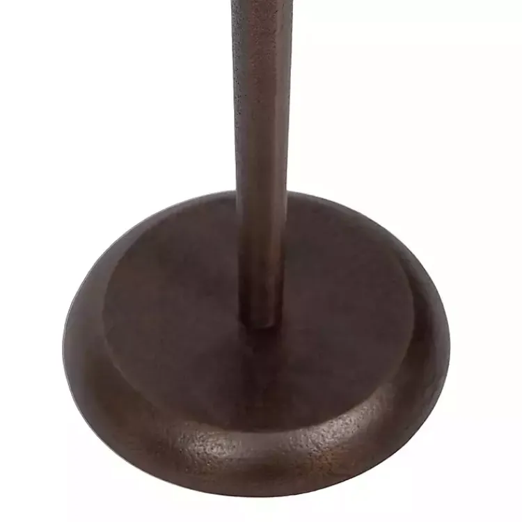 Kirklands Home Bronze Metal Alicia Accent Table Brown Best