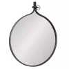 Kirklands Home Bronze Metal Antique Round Wall Mirror Clearance