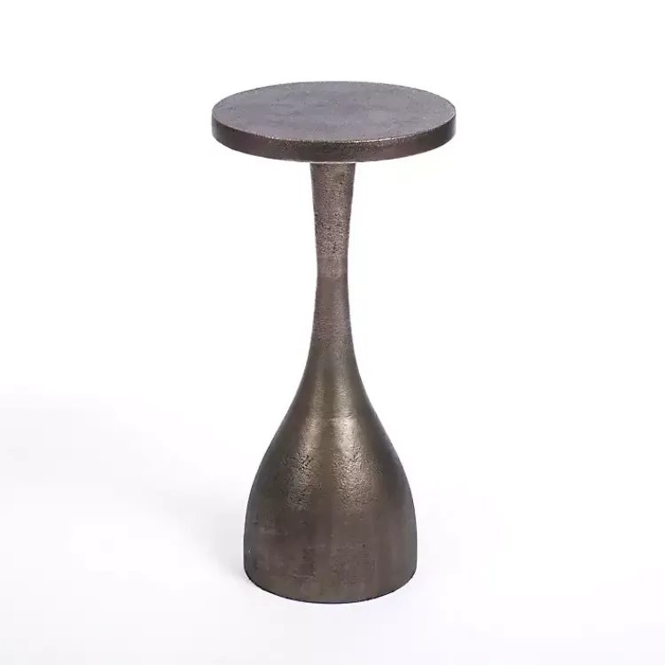 Kirklands Home Bronze Metal Tapered Cocktail Table Brown Discount