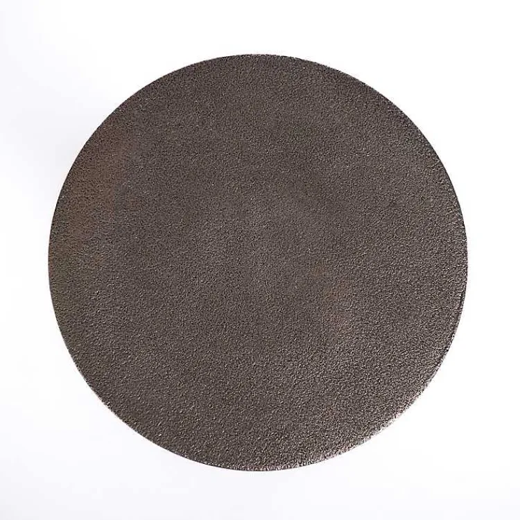 Kirklands Home Bronze Metal Tapered Cocktail Table Brown Discount