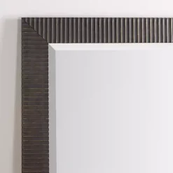 Kirklands Home Bronze Ribbed Devin Profile Mirror, 28x68 in.