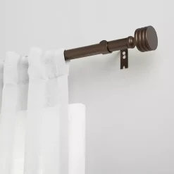 Kirklands Home Bronze Stacked Cylinder Curtain Rod, 120 in. Sale
