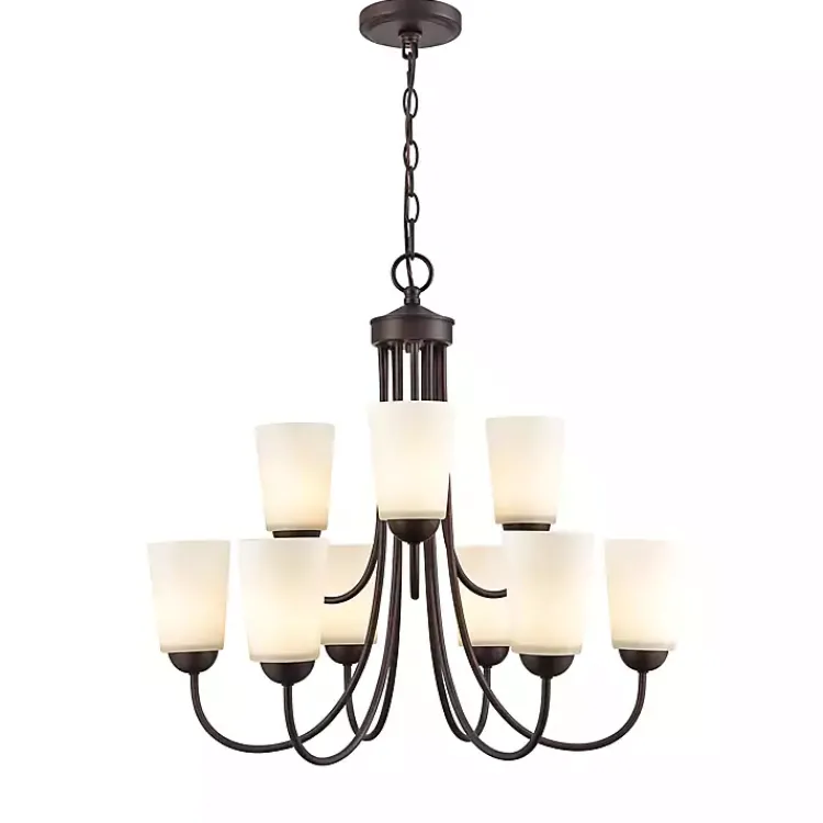 Kirklands Home Bronze Traditional 9-Light Chandelier Best