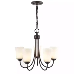 Kirklands Home Bronze Traditional 5-Light Chandelier Brown Online