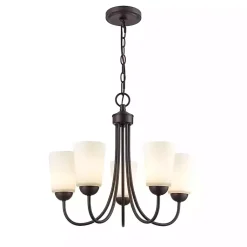 Kirklands Home Bronze Traditional 5-Light Chandelier Brown Online