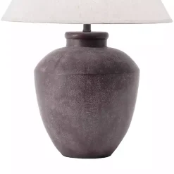 Kirklands Home Bronze Urn Resin Table Lamp Ivory New