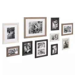 Kirklands Home Brown and Gray 10-pc. Gallery Wall Frame Set Outlet